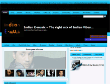 Tablet Screenshot of e-music.india-meets-classic.net